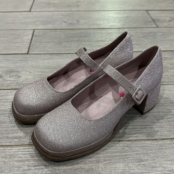 Steve Madden Girls Drama Sparkle Mary Janes New! - Picture 8 of 12